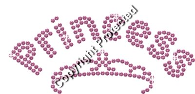 Rhinestone Princess Tiara