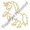Rhinestone Unicorn (Topaz)