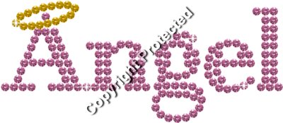 Rhinestone Angel Text