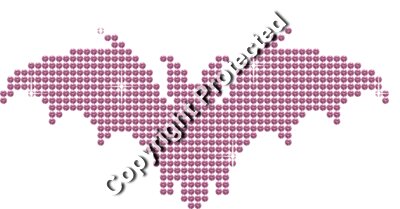 Rhinestone Bat (Pink)